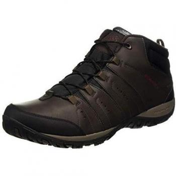 Botas Columbia Woodburn II Chukka Impermeables Omni-Heat para Hombre, Color Marrón