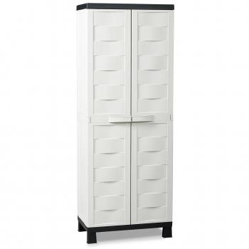 TOOMAX 173x65x37 Slim Storage Locker – Grey/Black