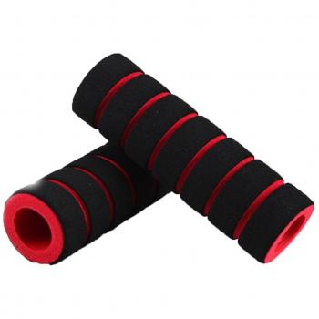 1 Pair of Multi-Color Anti-Skid Sponge Handlebar Grips for Bikes