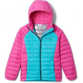 Chaqueta Columbia Powder Lite™ para Niñas con Capucha
