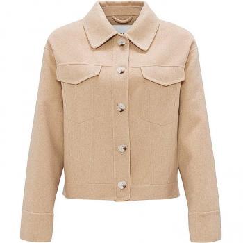 OPUS Wolljacke Hatilli Beige für Damen