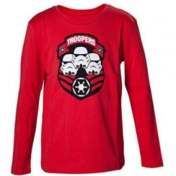 Star Wars Red Stormtrooper Long Sleeve Kids Shirt – IV Edition
