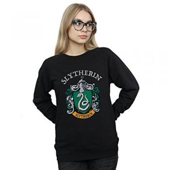 Harry Potter Slytherin Black Women's Sweatshirt