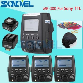 Meike Luz de Flash MK-300 con TTL y LCD para Sony A33 y A55