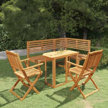 VidaXL 4 Piece Acacia Bistro Set