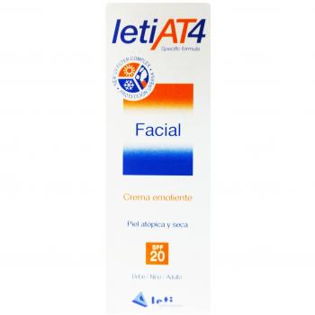 Letiat4 Crema Facial Piel Atópica SPF 20 50 ml