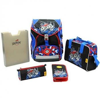 Ergonomisches Schulranzen‑Kit ErgoFlex XL – 5‑teilig