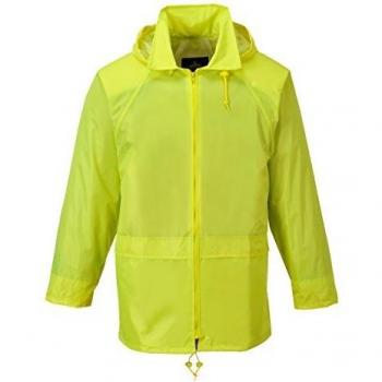 Portwest Classic Rain Jacket, Size: XXL, Colour: Yellow, S440YERXXL