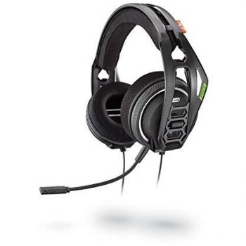 Plantronics RIG 400HX Binaural Diadema Negro Auriculares con Micrófono