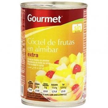 Cóctel de frutas Gourmet en almíbar