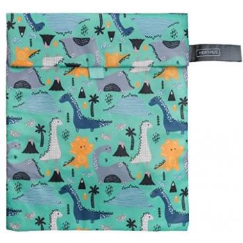 Bolso Sandwich Térmico con Cierre Velcro Dinosaurios