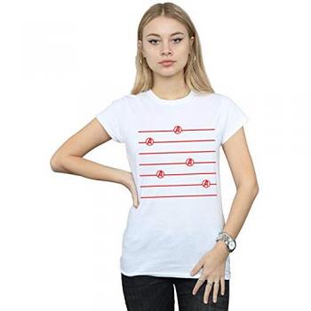 Women's Marvel Endgame Stripes Tee (Small)