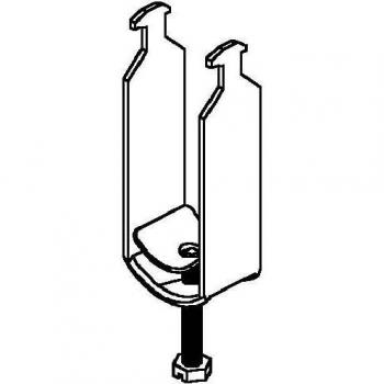 Niedax Stahlbügelschelle 4013339089208 – 2‑fach