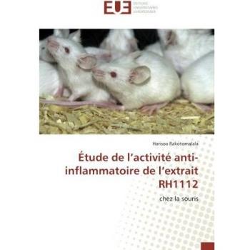 Étude de l’activité anti-inflammatoire de l’extrait RH1112: chez la souris