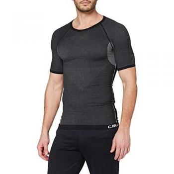 CMP Men's Seamless Short Sleeve Base Layer Black L/XL