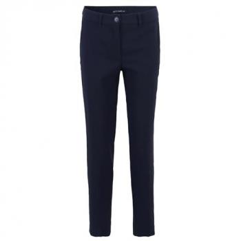 Pantaloni a Piega Frontale in Blu Scuro Betty Barclay