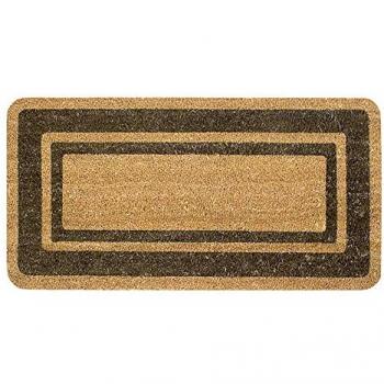 Tappeto Antiscivolo Cocco Naturale 50X100 Cm per Esterno Marrone