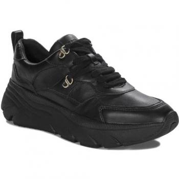 Sneakers da donna Geox Diamanta E, Scarpe da ginnastica donna, nere, 39 EU