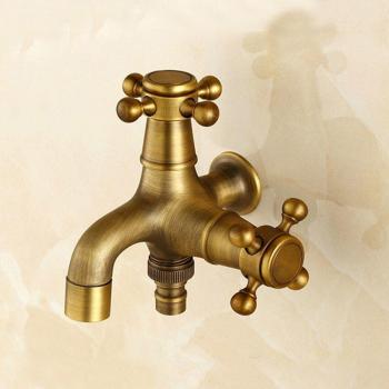 Decorative Antique Brass Garden Faucet