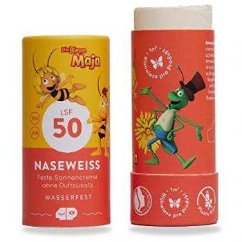 Naseweiss SunGuard Festes Sonnenschutz LSF 50 „Biene Maja“ 40 g
