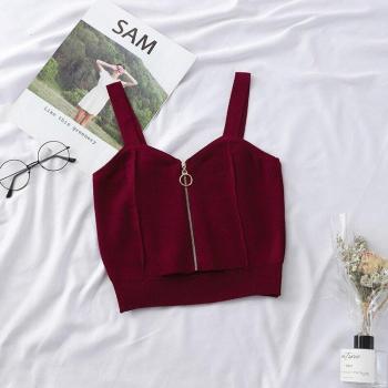 Sleeveless Crop Cami Top