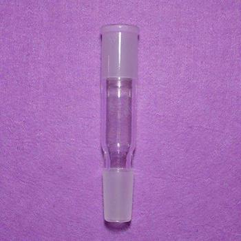 Männlicher 24/40 Glas‑Transferadapter, weiblich 24/40 Anschluss (Labor)