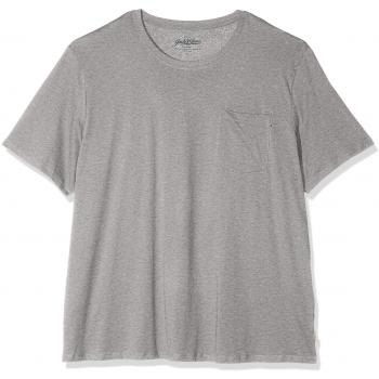 Camiseta JACK & JONES Jjepocket SS O-Neck para Hombre, Gris