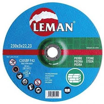 DISQUE DE TRAVAIL LEMAN 123.10.25 125 X 3,0 X 22,23 mm