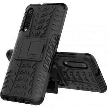 Cover Xiaomi Mi 9 Anti-choc 2 en 1 Verre trempé Noir