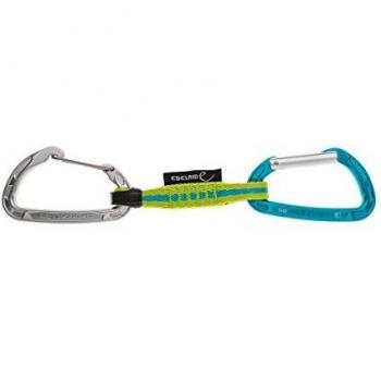 Edelrid Pure Slim Wire Express Set, 12 cm, Oasis/Icemint