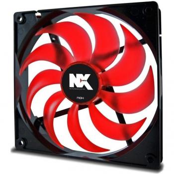 Ventilatore per Alloggiamento PC NOX NX140 Nero e Rosso