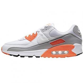 Nike CT4352-103 Men's Running Shoe White White Hyper Orange Lt Smoke Grey