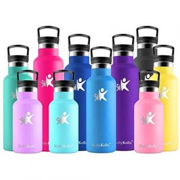 KollyKolla Bouteille d'eau 350ml Bleu Moyen