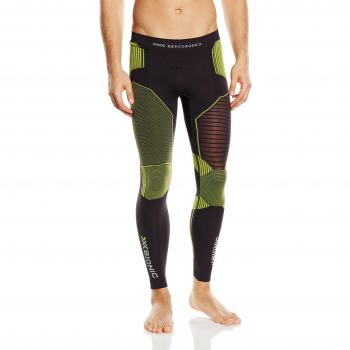 Herren Long Pants X‑Bionic Energiesteuerung, Golf, Größe XXL, Farbwahl: Charcoal/Yellow, Artikelnummer I020289