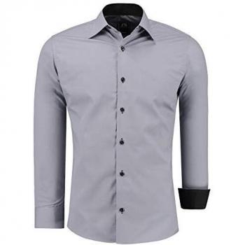 J'S FASHION Herren-Hemd