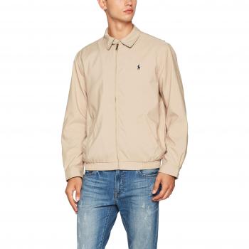 Polo Ralph Lauren Microfiber, Chaqueta para Hombre, Beige