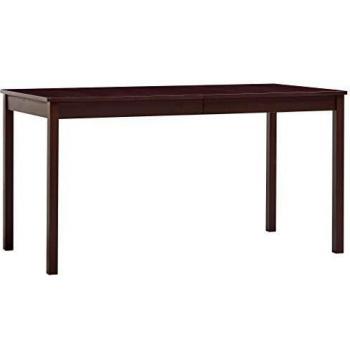 Tavolo da Pranzo 140x70x73 cm in Legno di Pino Scuro