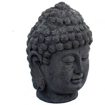 Buddha Head Garden Sculpture