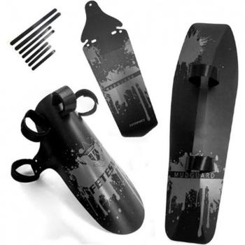 Kit de guardabarros coloridos para bicicletas de carreras