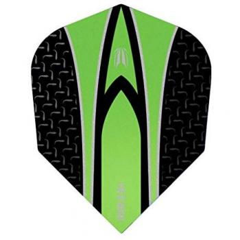 Plumas Target Dardos Noge Hades Vision Ultra Green Nº6