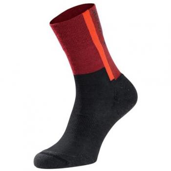 Vaude Sportwolle Socke All Year 36-38 Rot für Männer