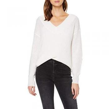 ONLY Damen ONLMELTON Life L/S KNT NOOS Pullover, Cloud Dancer, 34