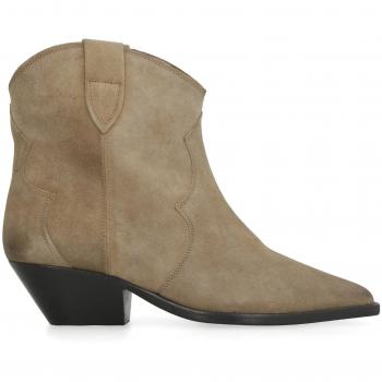 Isabel Marant Dewina Suede Bootie Beige Size 36