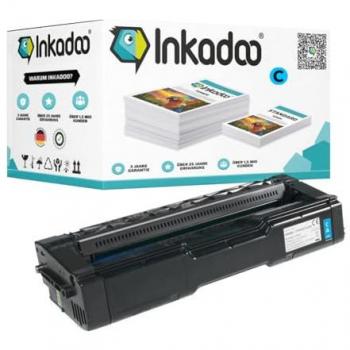 Inkadoo Kompatibler Cyan-Toner zu Ricoh 406480 / TYP SP C310HE