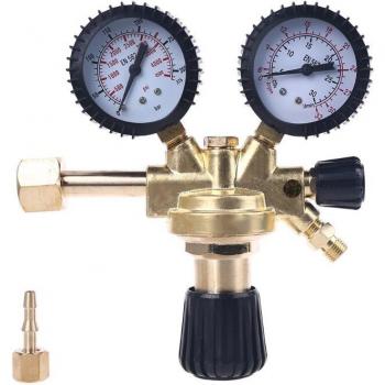 W21.8 Thread Pressure Regulator for CO2 and Argon