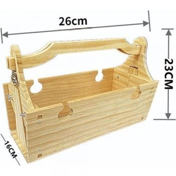Mesa de madera multifuncional para exteriores