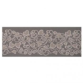 Grigio Tappeto Passatoia Jacquard 57x600 – Linea Emozioni