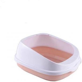 Toilette pour animaux de compagnie semi-fermé