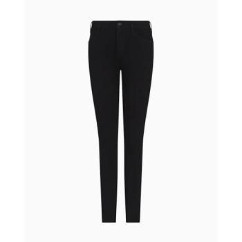 Armani Exchange Black Skin‑Fit Pocketed Jeans