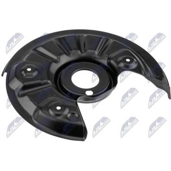 Disque de frein NTY HTO‑VW‑077 avec déflecteur